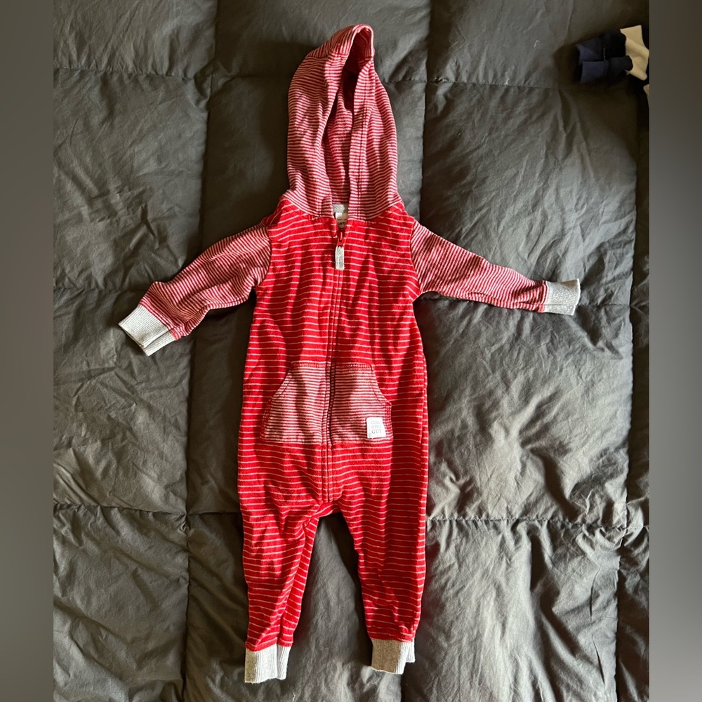 Carters Long Sleeve Playsuit